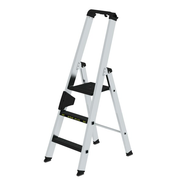 Munk Stufen-Stehleiter 250 kg einseitig begehbar mit clip-step R 13