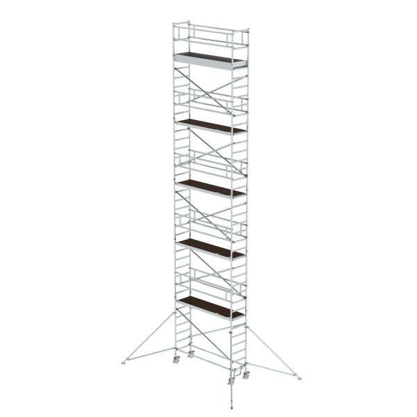 Munk Rollger&uuml;st 0,75 x 2,45 m mit Plattform im 2-m-Abstand &amp; Ausleger